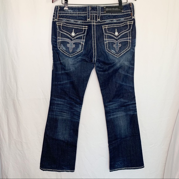 Rock Revival / Eva Boot cut Jeans / Low Rise - Picture 12 of 13